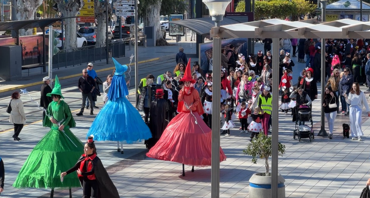 Celebrating Carnaval in Torre Del Mar, Spain